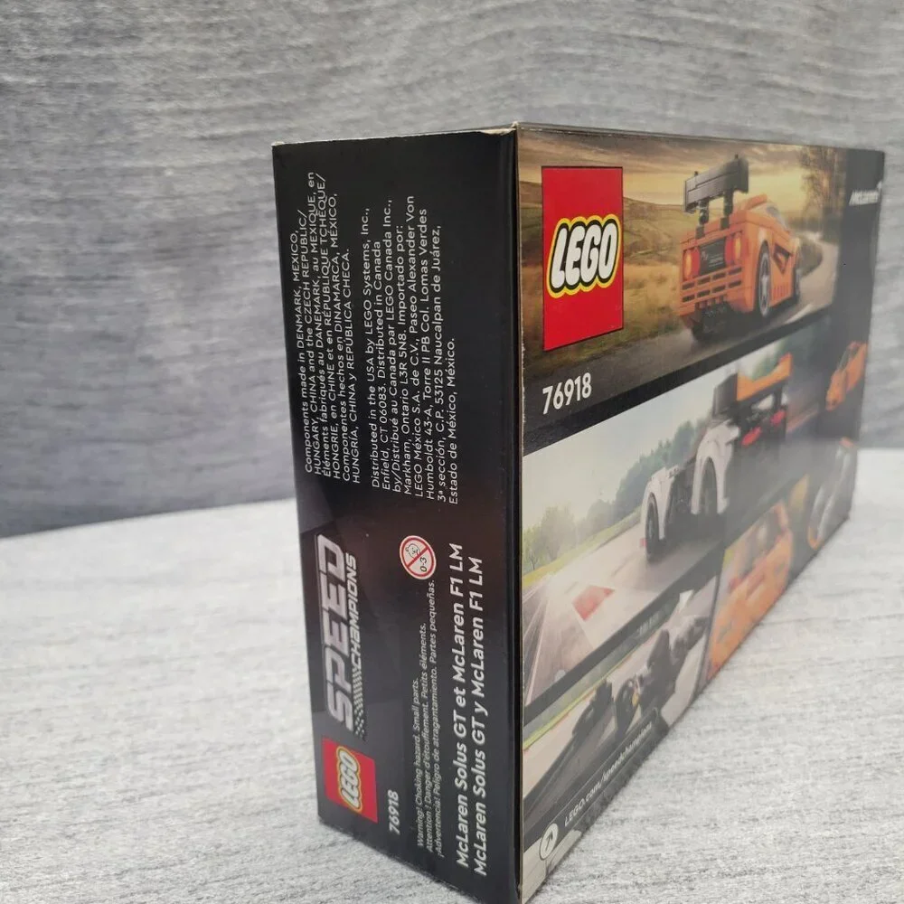 Lego Speed Champion McLaren Solus GT & McLaren F1 LM 76918